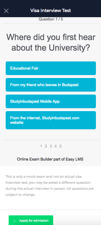 Visa-Interview-Questions-Study-in-budapest-hungary-online-practise-test
